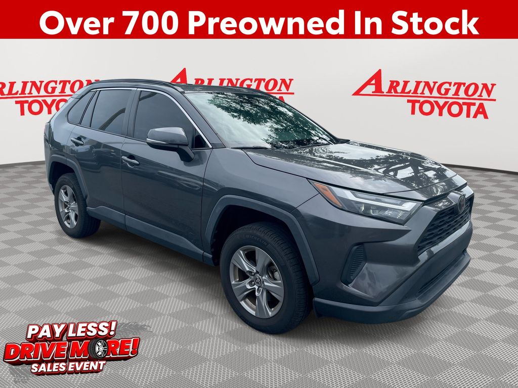 Magnetic Gray Metallic 2022 Toyota RAV4 SUV / Crossover Front-Wheel Drive 8-Speed Automatic
