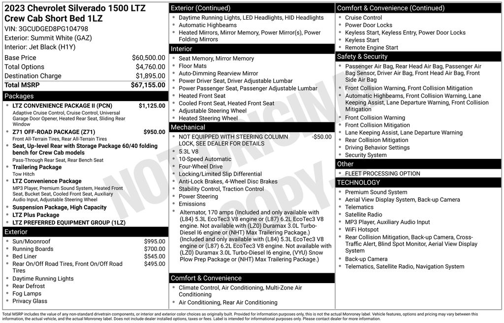 Used 2023 Chevrolet Silverado 1500 Truck