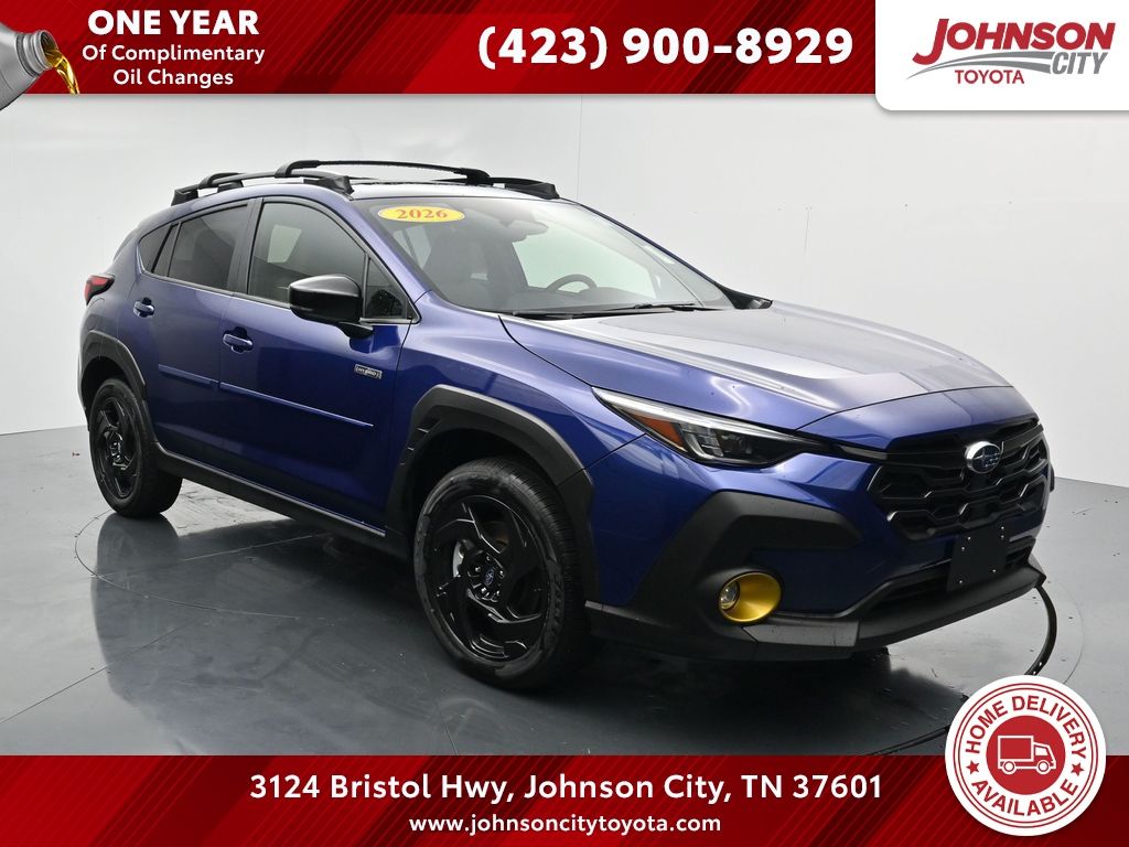 Sapphire Blue Pearl 2026 Subaru Crosstrek Hybrid SUV / Crossover All-Wheel Drive Continuously Variable Transmission