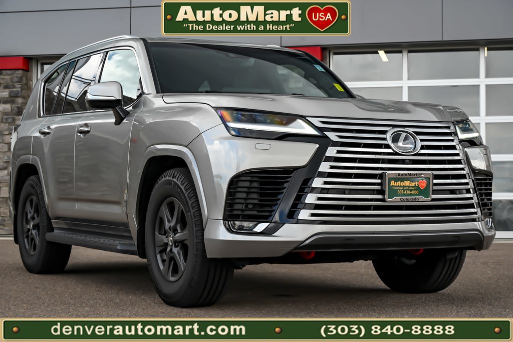 Silver 2024 Lexus LX SUV / Crossover All-Wheel Drive Automatic
