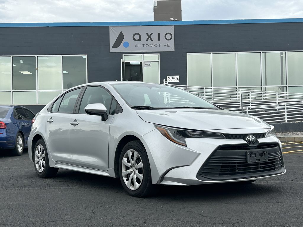 Classic Silver Metallic 2024 Toyota Corolla Sedan Front-Wheel Drive Continuously Variable Transmission
