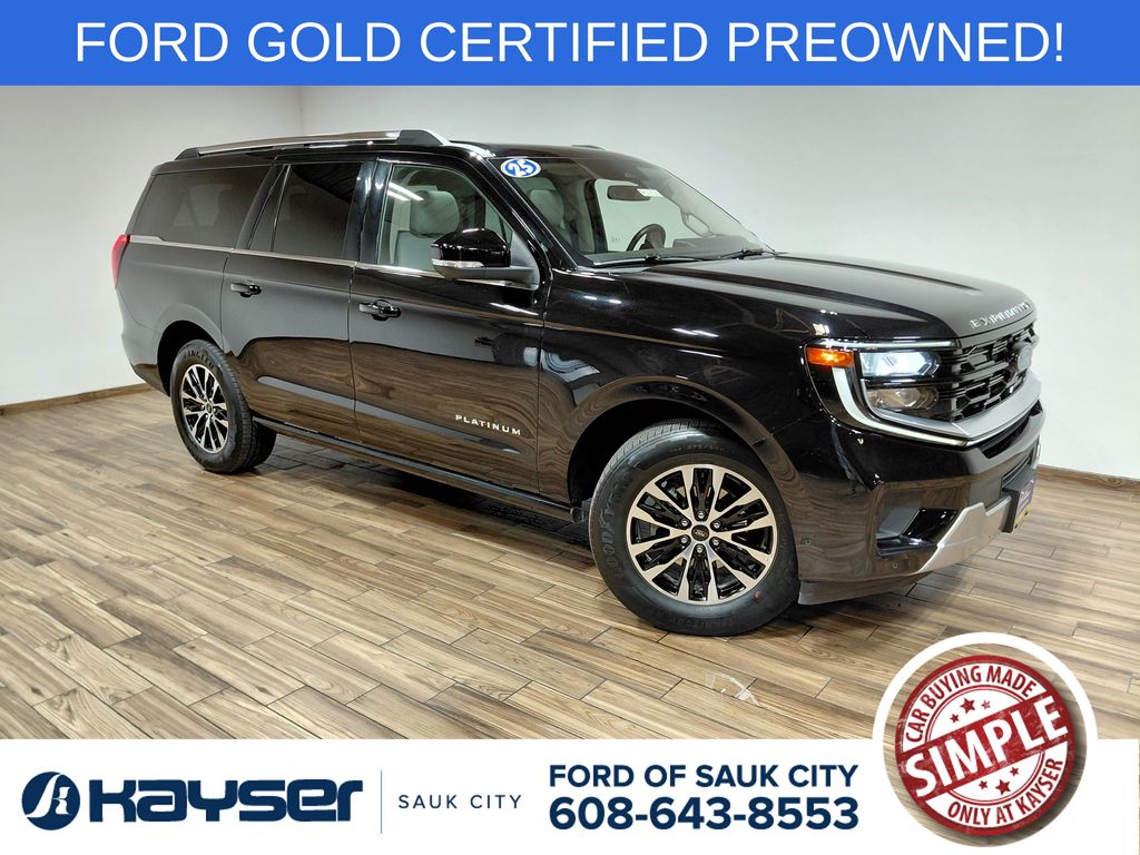 Black Metallic 2025 Ford Expedition SUV / Crossover Four-Wheel Drive Automatic