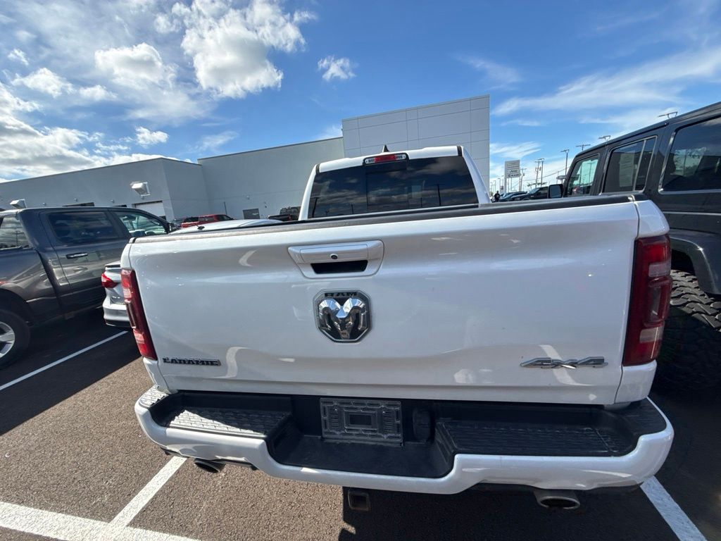 2021 Ivory White Ram 1500 Laramie 4X4 Truck