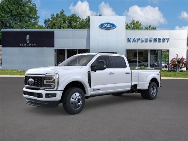 Star White Metallic Tri-Coat 2026 Ford F-450 Super Duty Platinum Crew Cab LB DRW 4WD Pickup Truck Four-Wheel Drive Automatic
