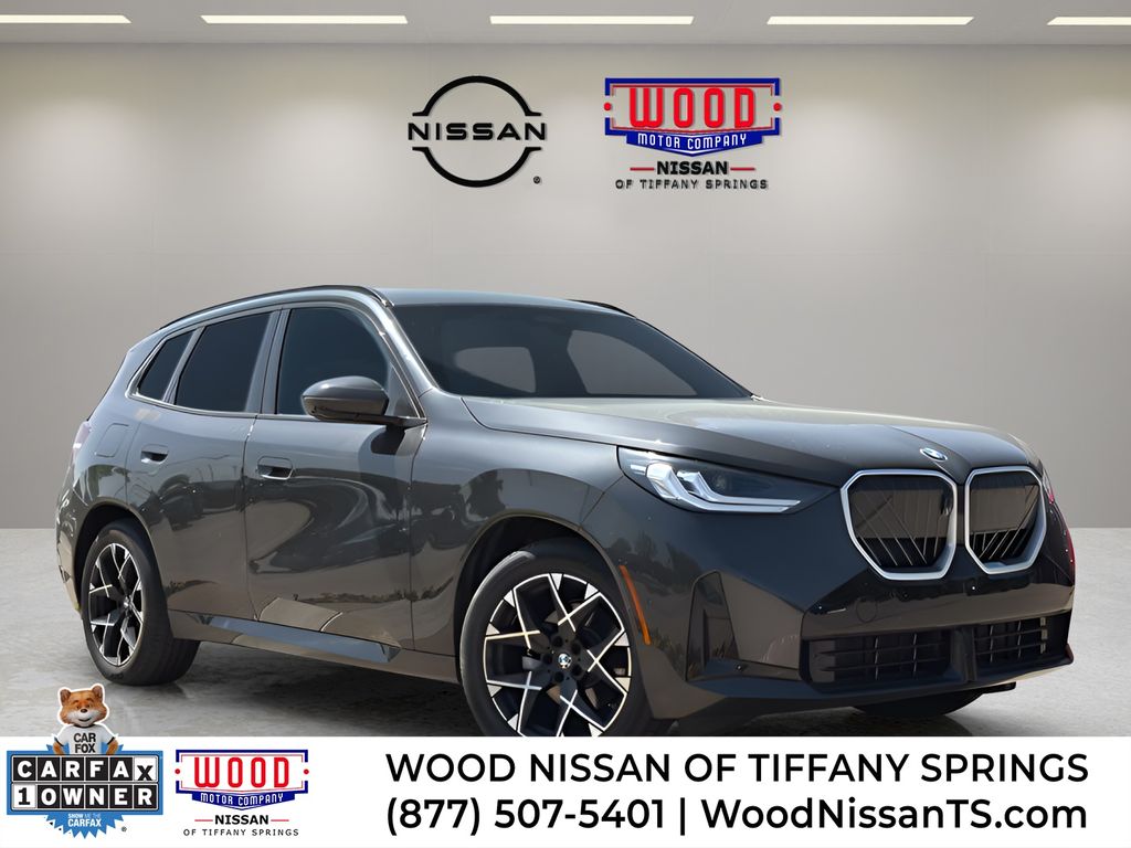 Gray (Dark Graphite Metallic) 2025 BMW X3 SUV / Crossover All-Wheel Drive 8-Speed Automatic