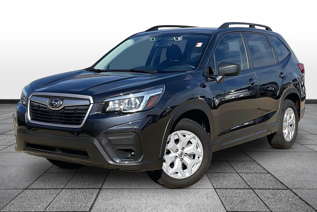 Dark Gray Metallic 2019 Subaru Forester SUV / Crossover All-Wheel Drive Continuously Variable Transmission