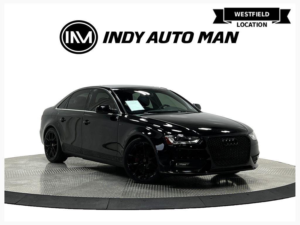 Brilliant Black 2013 Audi A4 2.0T quattro Prestige AWD Sedan All-Wheel Drive 8-Speed Automatic