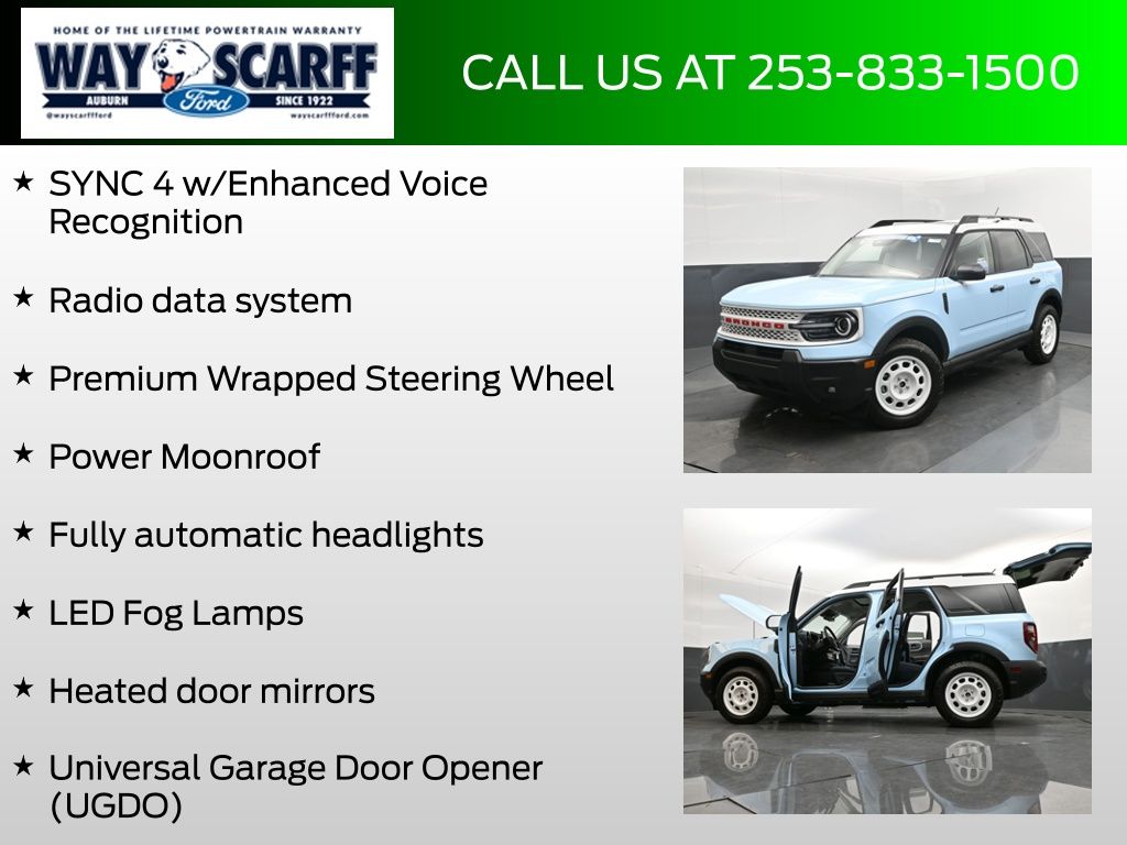 2025 Ford Bronco Sport Heritage