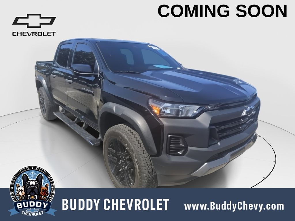 Black 2024 Chevrolet Colorado Pickup Truck Four-Wheel Drive 8-Speed Automatic