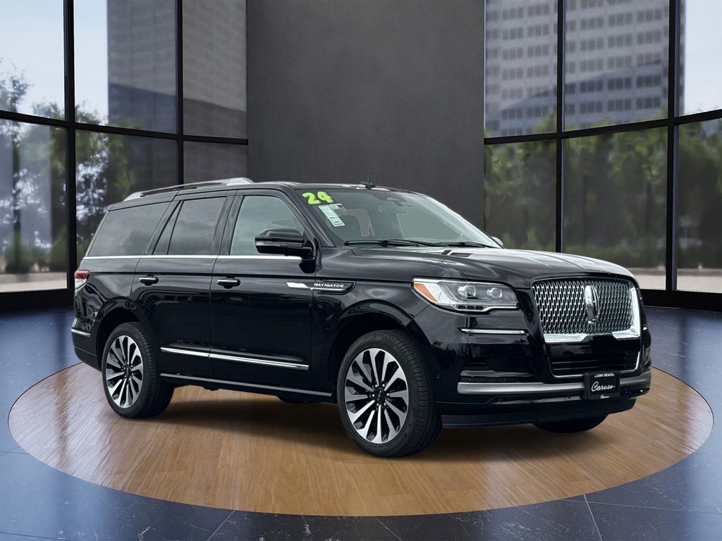 Black Metallic 2024 Lincoln Navigator SUV / Crossover Four-Wheel Drive Automatic