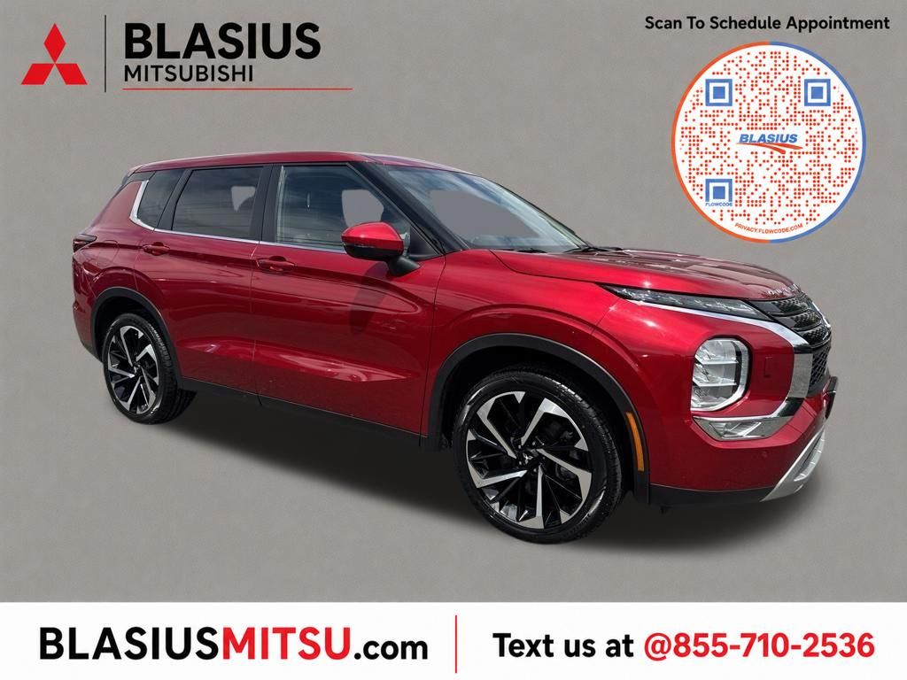 Red Diamond 2024 Mitsubishi Outlander SUV / Crossover All-Wheel Drive Continuously Variable Transmission