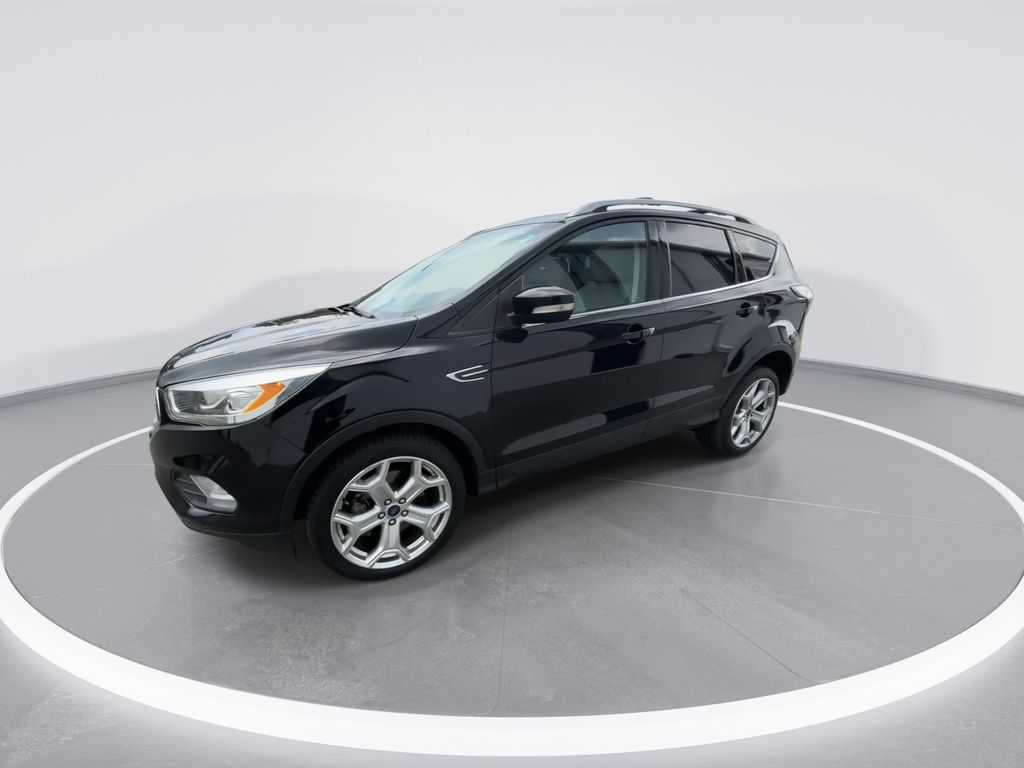 Used 2018 Shadow Black Ford Titanium image 4