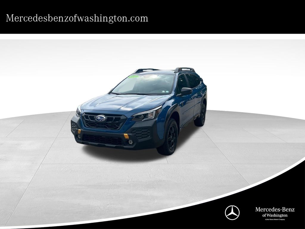 2025 Subaru Outback Wilderness Blue at Rafferty Subaru