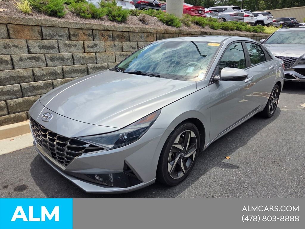 Used 2021 Silver Hyundai SEL image 16