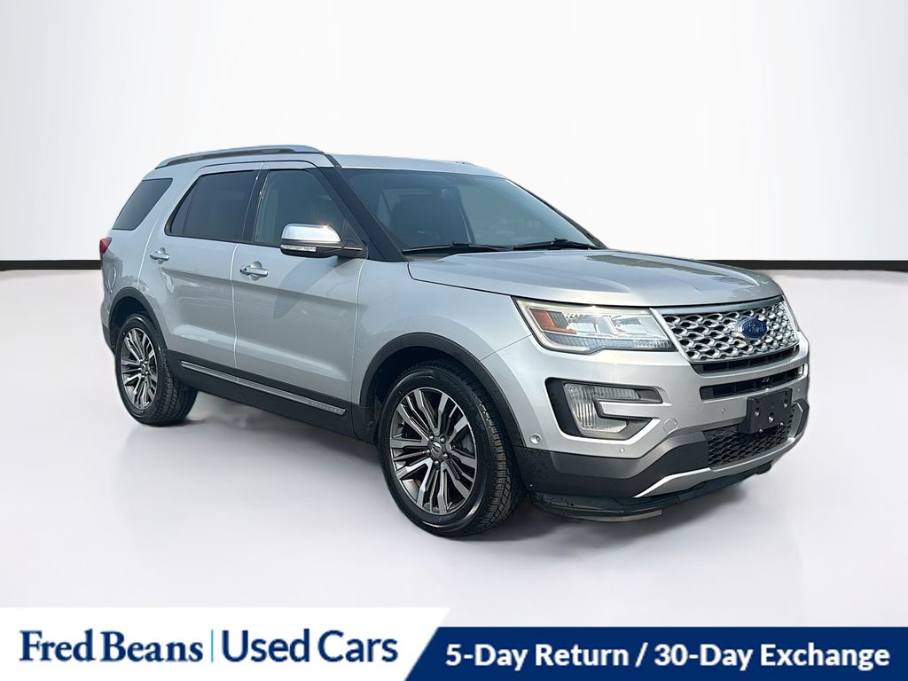Ingot Silver 2017 Ford Explorer SUV / Crossover All-Wheel Drive 6-Speed Automatic