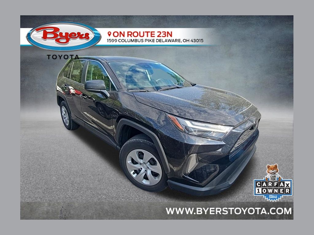 Midnight Black Metallic 2025 Toyota RAV4 SUV / Crossover All-Wheel Drive 8-Speed Automatic