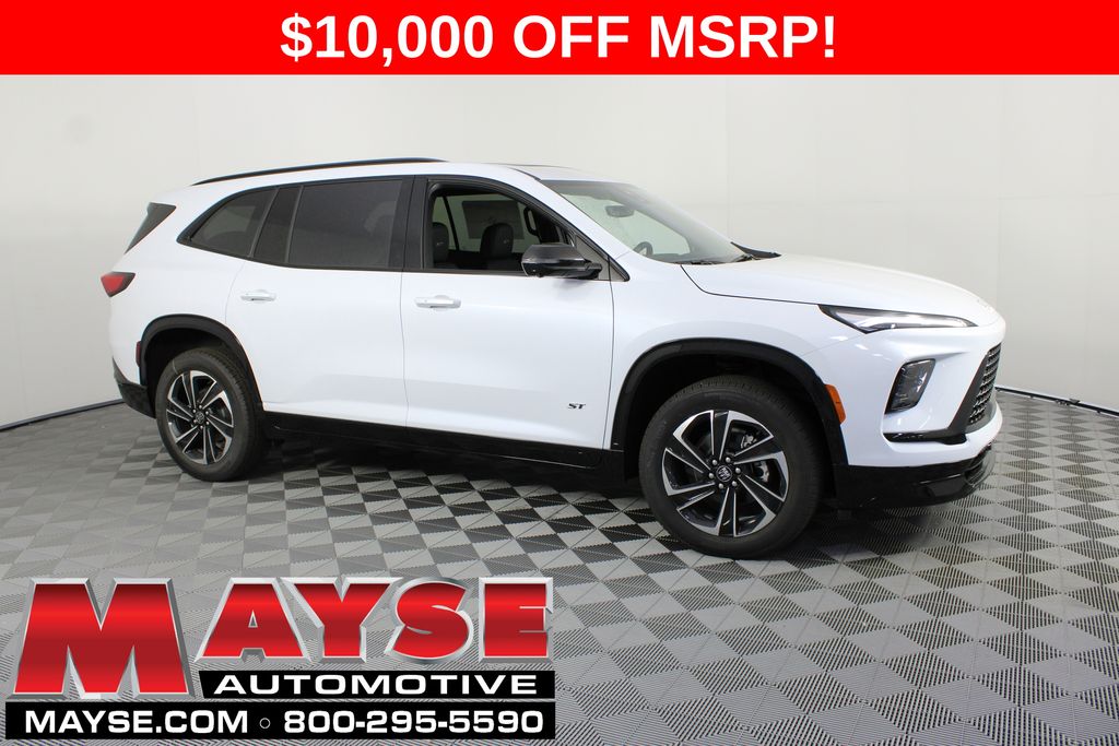 Summit White 2026 Buick Enclave SUV / Crossover Front-Wheel Drive 8-Speed Automatic
