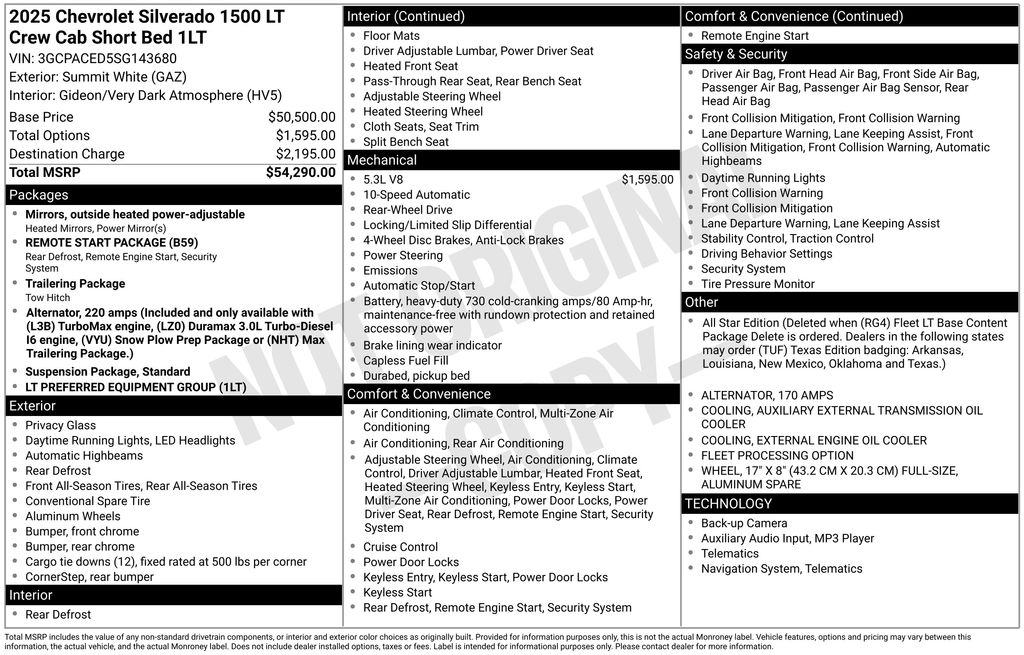 2025 Chevrolet Silverado 1500 LT - 3