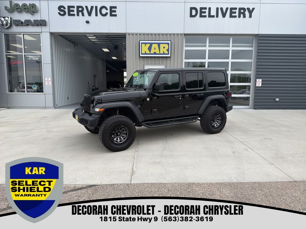 Black Clearcoat 2020 Jeep Wrangler SUV / Crossover 8-Speed Automatic