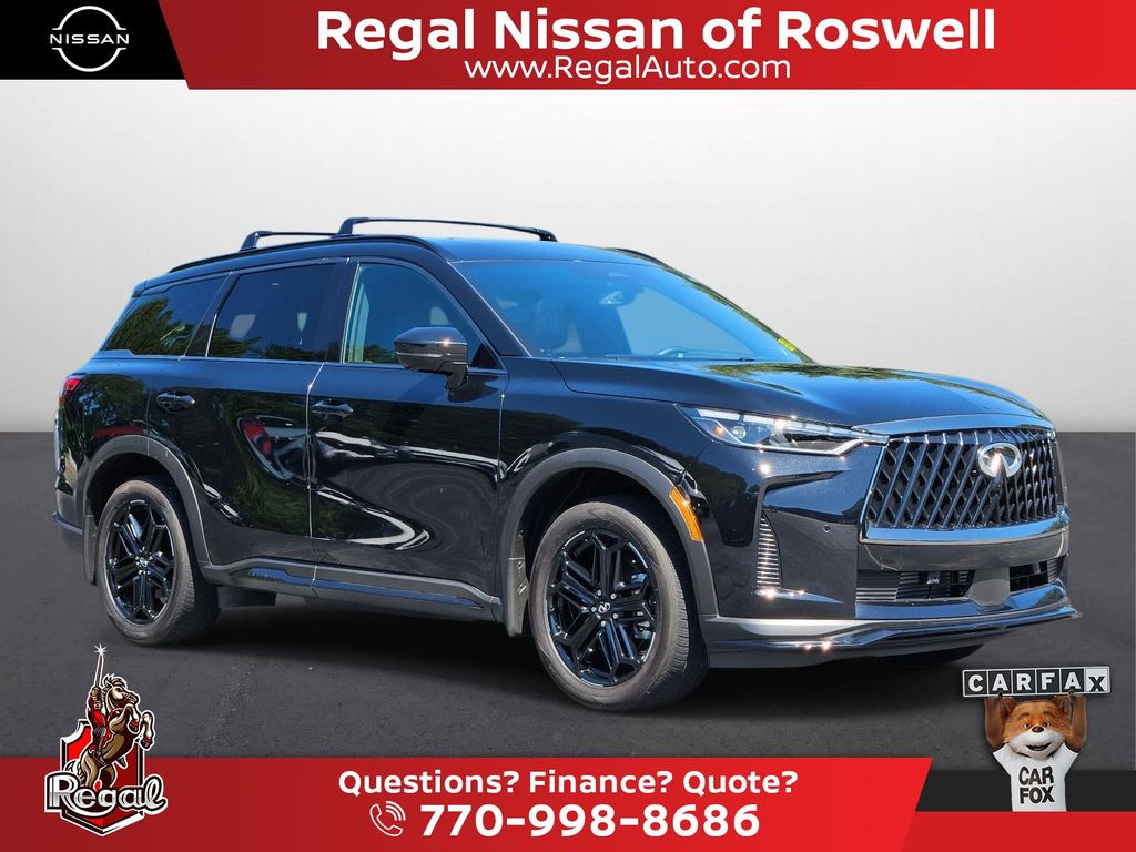 Mineral Black 2026 INFINITI QX60 SUV / Crossover All-Wheel Drive 9-Speed Automatic