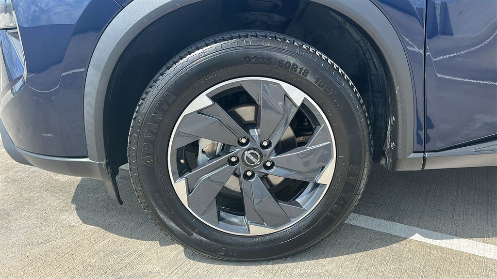 2025 Nissan Rogue SV Blue at South Houston Nissan