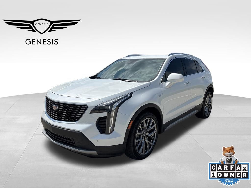 Crystal White Tricoat 2020 Cadillac XT4 Premium Luxury FWD SUV / Crossover Front-Wheel Drive 9-Speed Automatic