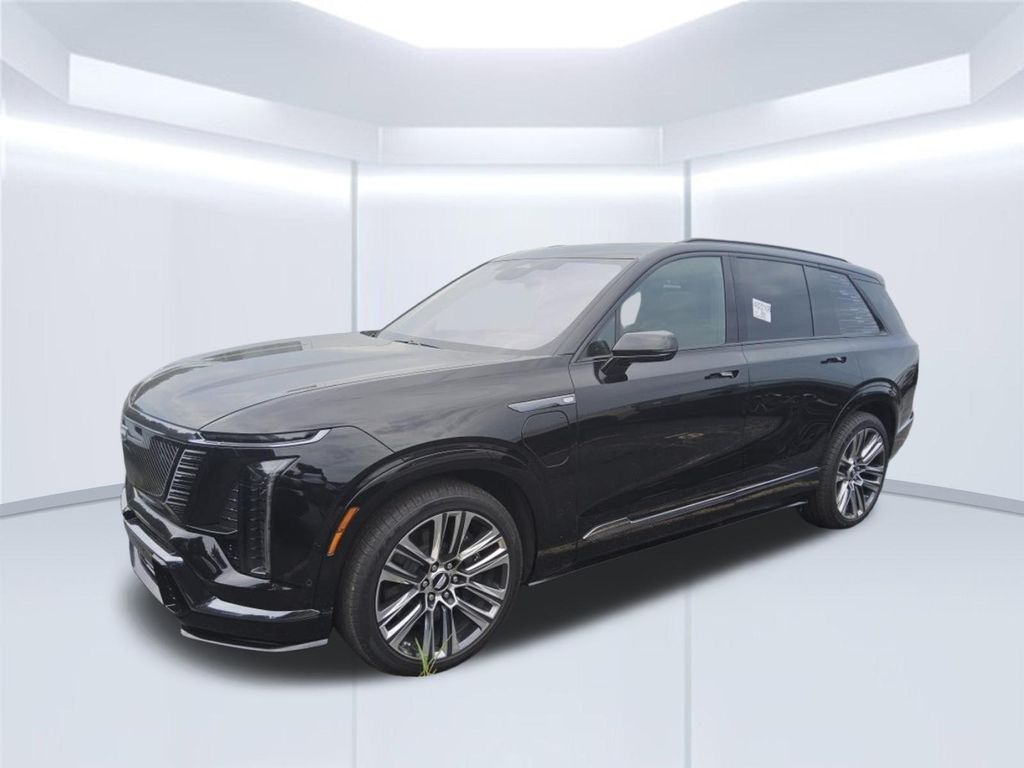 2026 Stellar Black Metallic Cadillac VISTIQ Platinum AWD SUV