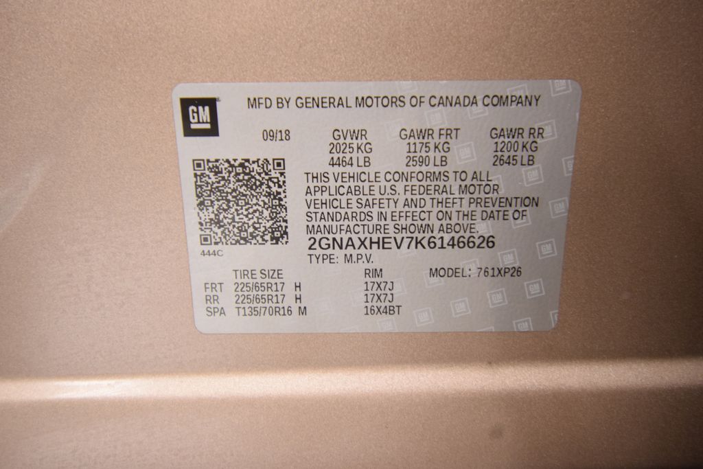 used 2019 Chevrolet Equinox car, priced at $13,700