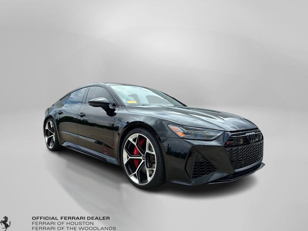 Mythos Black Metallic 2025 Audi RS 7 Sedan All-Wheel Drive 8-Speed Automatic