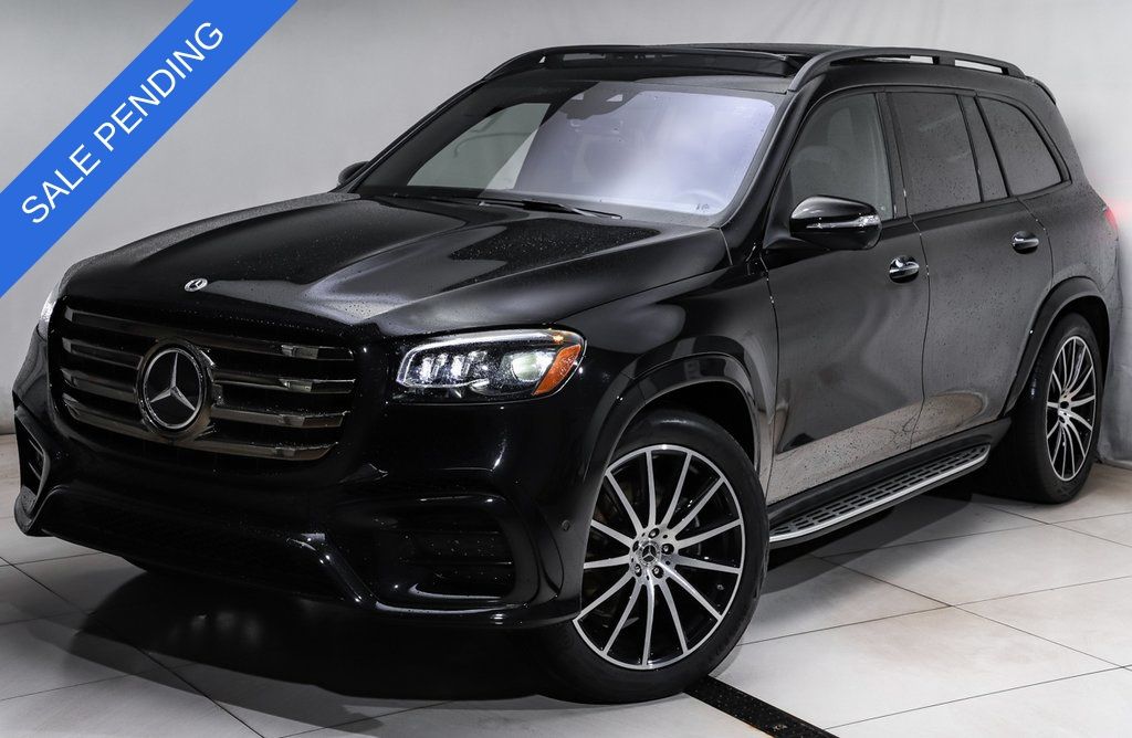 Obsidian Black 2026 Mercedes-Benz GLS 580 4MATIC SUV / Crossover All-Wheel Drive 9-Speed Automatic