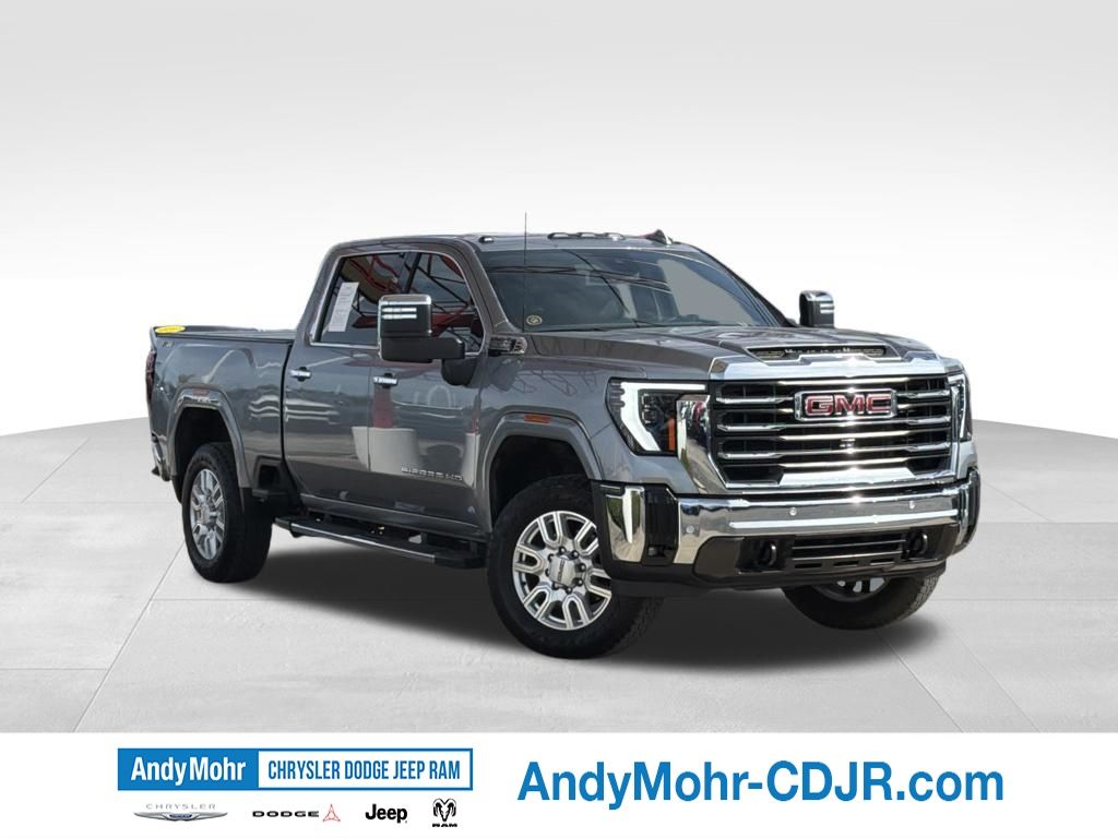 Sterling Metallic 2024 GMC Sierra 2500HD Pickup Truck Four-Wheel Drive Automatic