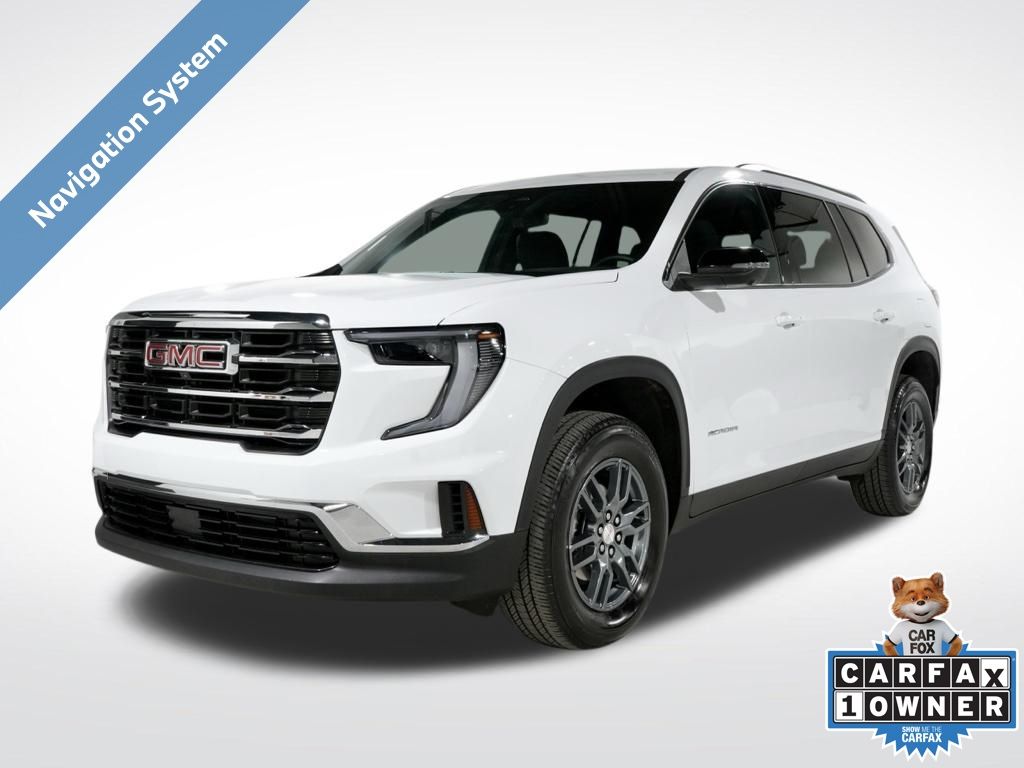 Summit White 2025 GMC Acadia Elevation FWD SUV / Crossover Front-Wheel Drive 8-Speed Automatic
