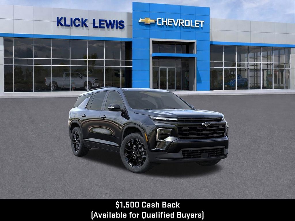 2026 Chevrolet Traverse LT Black at Klick Lewis Buick Chevrolet