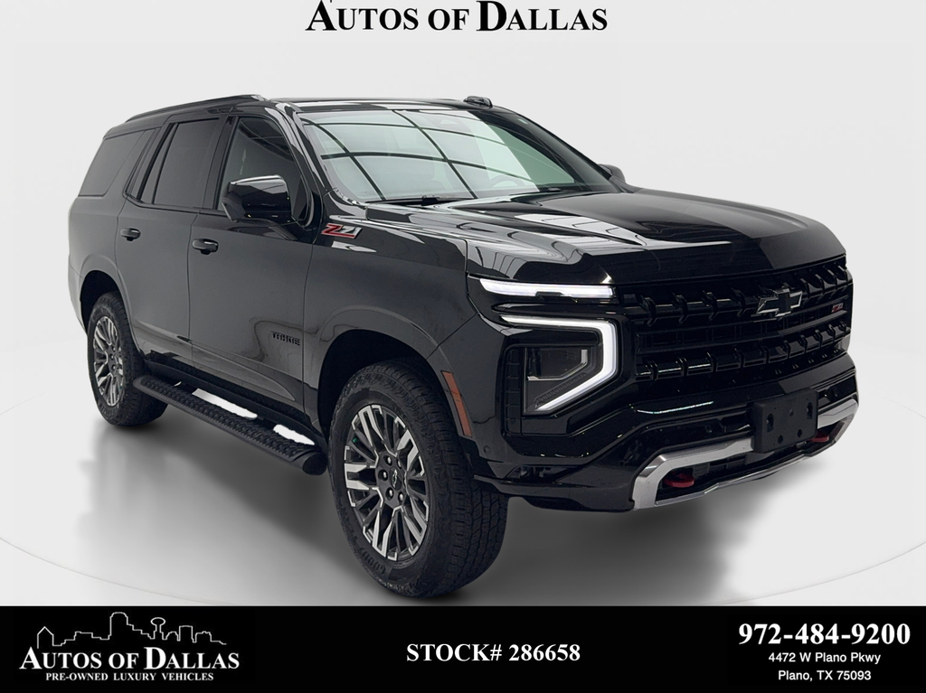 Black 2025 Chevrolet Tahoe SUV / Crossover Four-Wheel Drive 