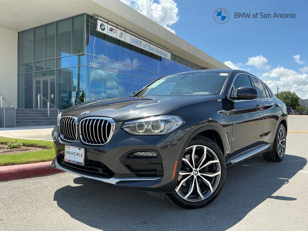 Gray (Dark Graphite Metallic) 2020 BMW X4 xDrive30i AWD SUV / Crossover All-Wheel Drive 8-Speed Automatic