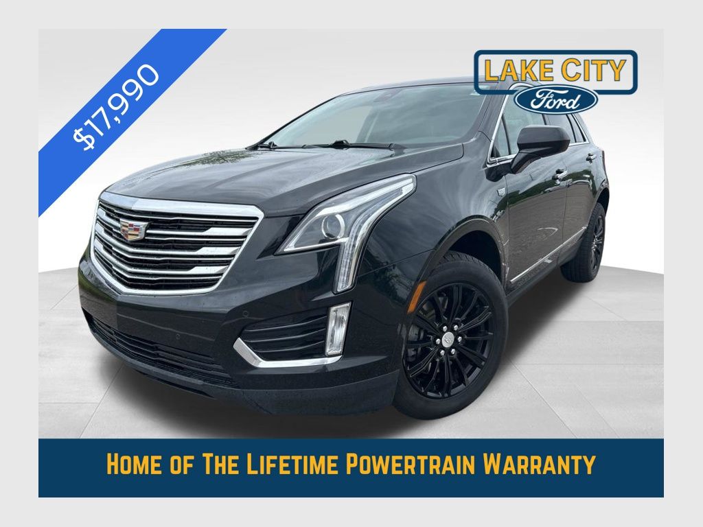 Black 2017 Cadillac XT5 Luxury AWD SUV / Crossover Four-Wheel Drive 8-Speed Automatic