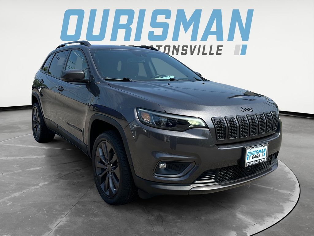 Crystal Metallic 2021 Jeep Cherokee SUV / Crossover Four-Wheel Drive 9-Speed Automatic