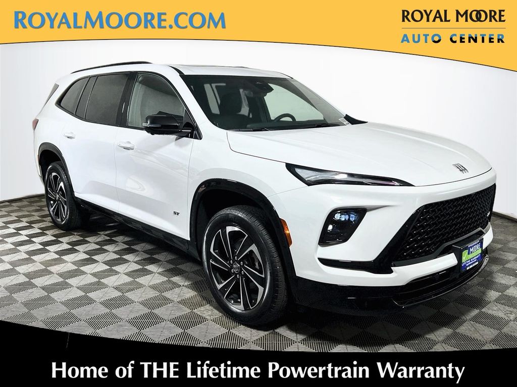 Summit White 2026 Buick Enclave SUV / Crossover Four-Wheel Drive 8-Speed Automatic