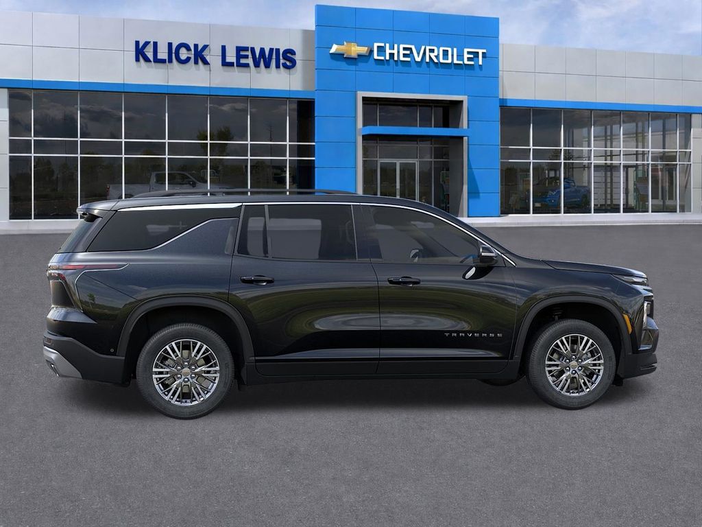 2027 Chevrolet Traverse LT Black at Klick Lewis Buick Chevrolet