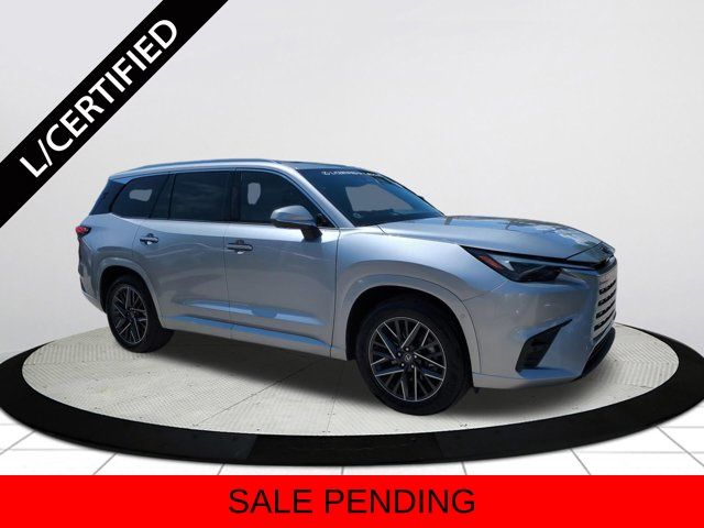 Celestial Silver Metallic 2025 Lexus TX SUV / Crossover All-Wheel Drive 8-Speed Automatic