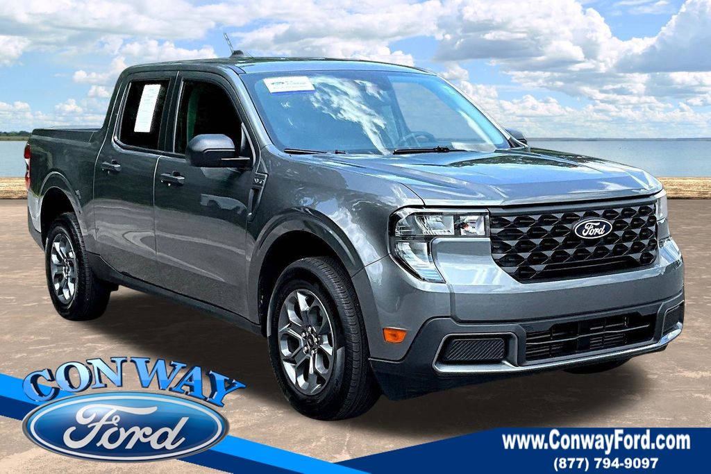 Gray Metallic 2025 Ford Maverick Pickup Truck All-Wheel Drive 8-Speed Automatic