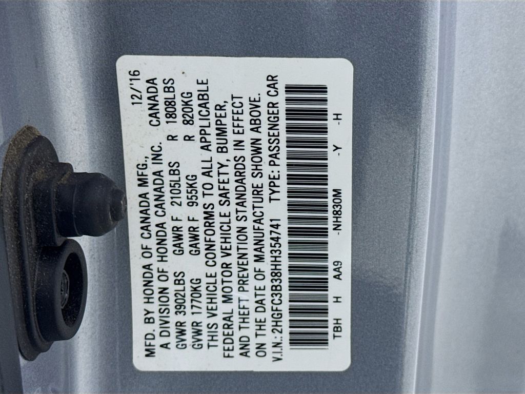 Used Car 2017 Honda Civic  Ex-t For Sale Under $20,000 In Austin, Texas