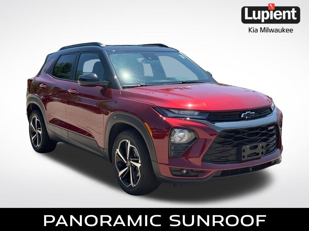 Red (Crimson Metallic) 2022 Chevrolet Trailblazer SUV / Crossover Front-Wheel Drive Continuously Variable Transmission