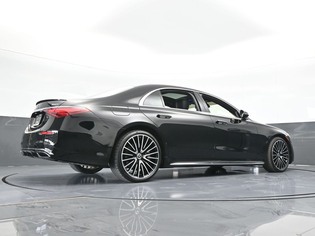 Used 2022 Onyx Black/Mojave Silver Mercedes-Benz S 580 image 77