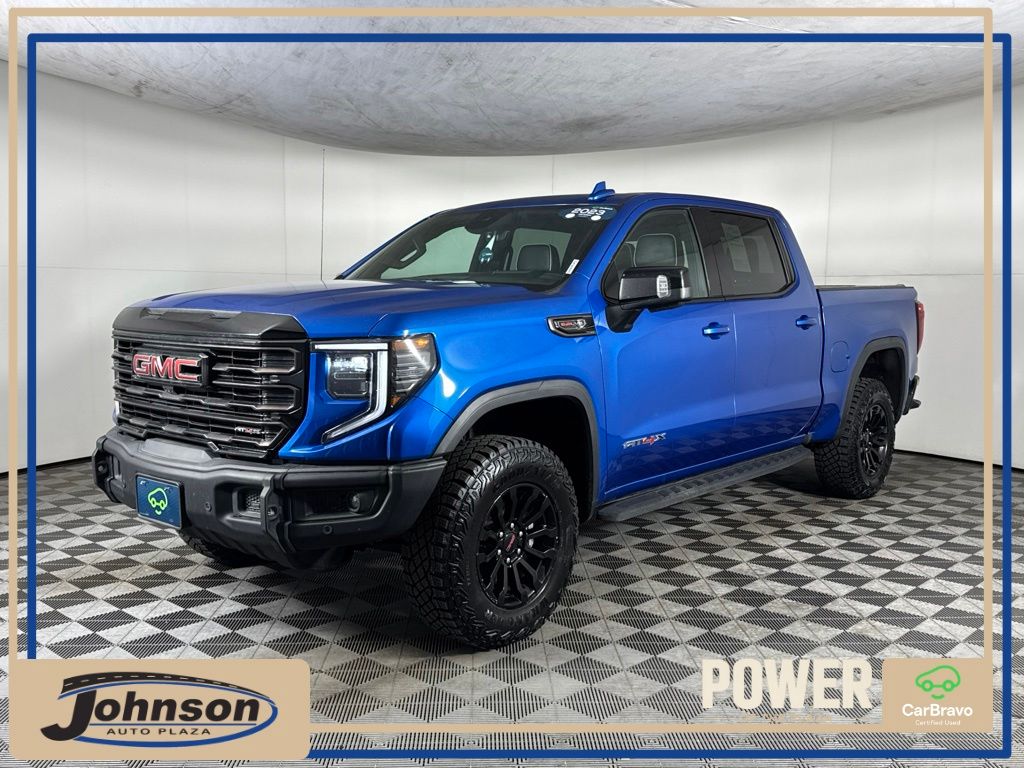 Dynamic Blue Metallic 2023 GMC Sierra 1500 Pickup Truck Four-Wheel Drive Automatic