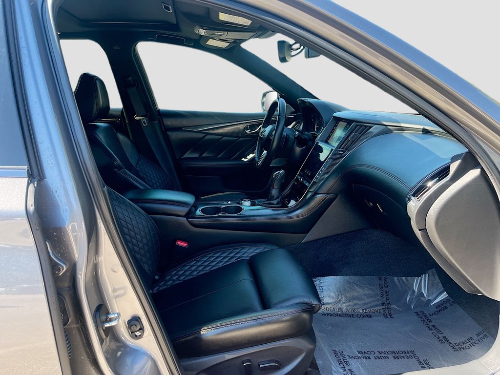 2022 INFINITI Q50 Red Sport 400 Gray at AutoSavvy Houston Southwest