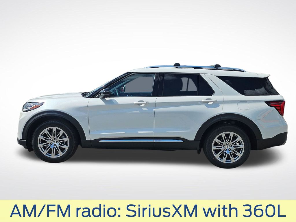 2026 Ford Explorer Platinum White at Walterboro Ford