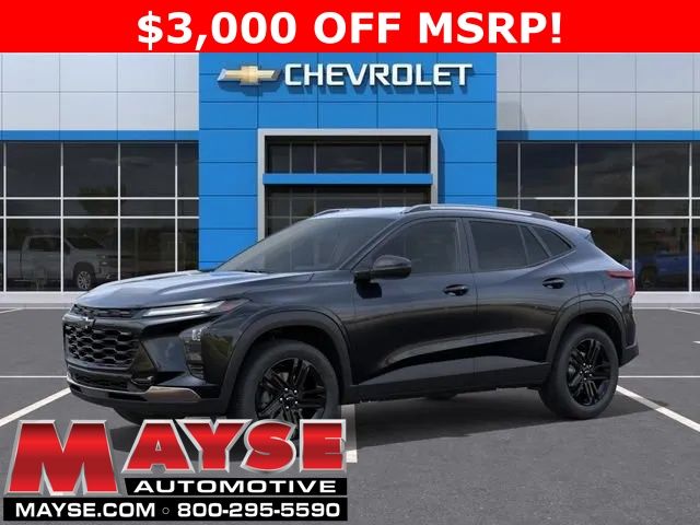 Black 2026 Chevrolet Trax SUV / Crossover Front-Wheel Drive 6-Speed Automatic
