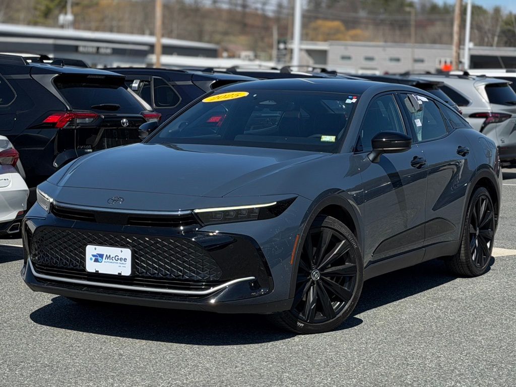 White (Cloud) 2025 Toyota Crown Nightshade AWD Sedan All-Wheel Drive Continuously Variable Transmission