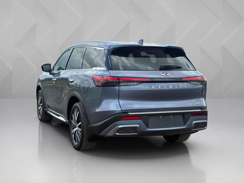 2023 INFINITI QX60 Sensory Blue at Bayshore Chrysler Jeep Dodge Ram